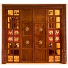 Pooja Doors 9 (With Non God figures)